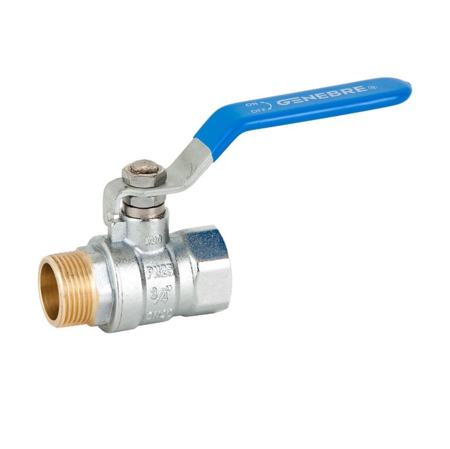 Messing kogelkraan, bi.xbu.dr., 3034