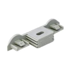 Wandplaat duo PA6, 50mm, grijs